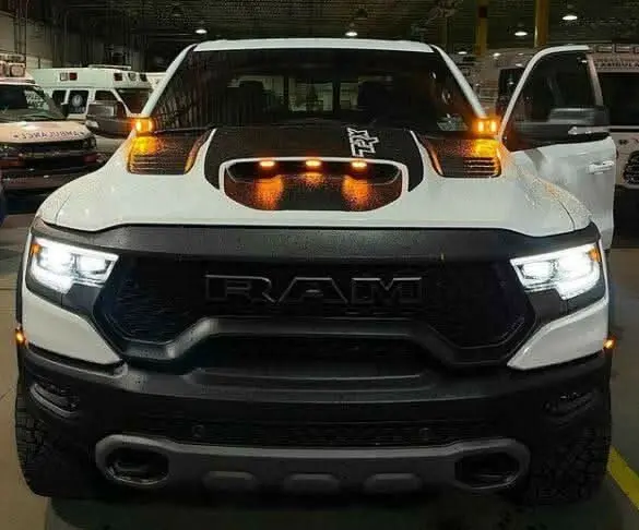 2019+ Ram 1500 Trx Hood Mount/Ditch Lights/Pillars 1