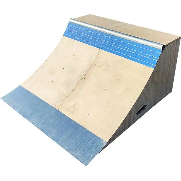 Oc Ramps Brad Mcclain Blue Tile Quarter Pipe Ramp 1