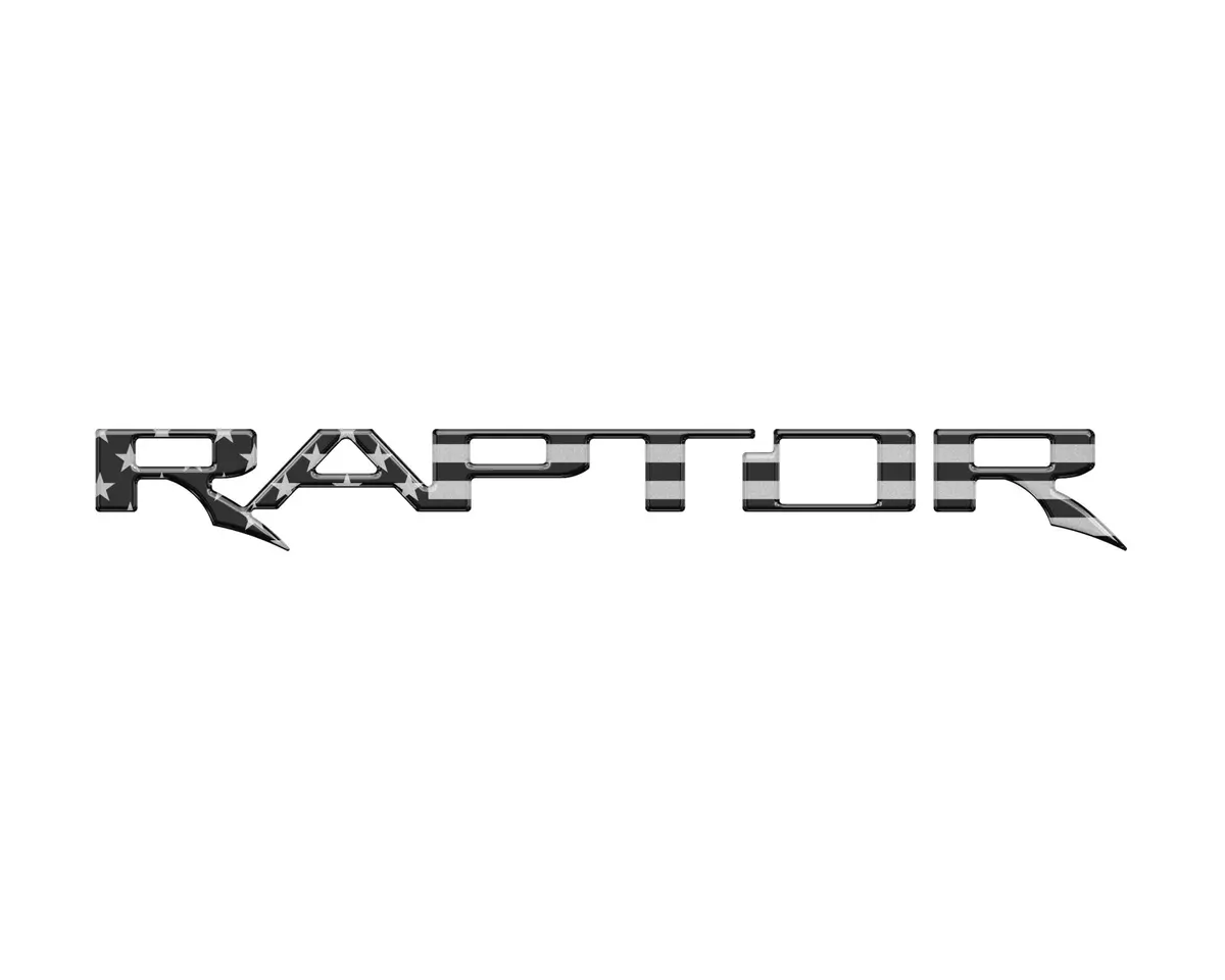 Raptor Emblem Inserts Fits 2022-2026 Ford Bronco Raptor 17