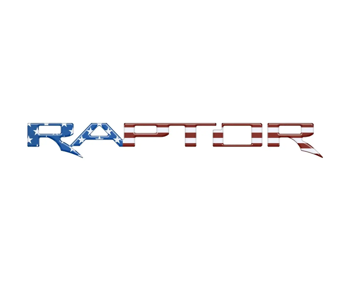 Raptor Emblem Inserts Fits 2022-2026 Ford Bronco Raptor 18