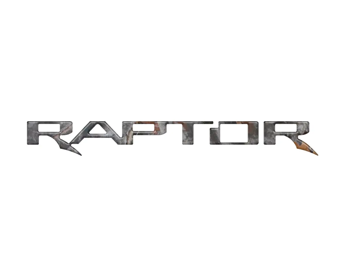 Raptor Emblem Inserts Fits 2022-2026 Ford Bronco Raptor 16