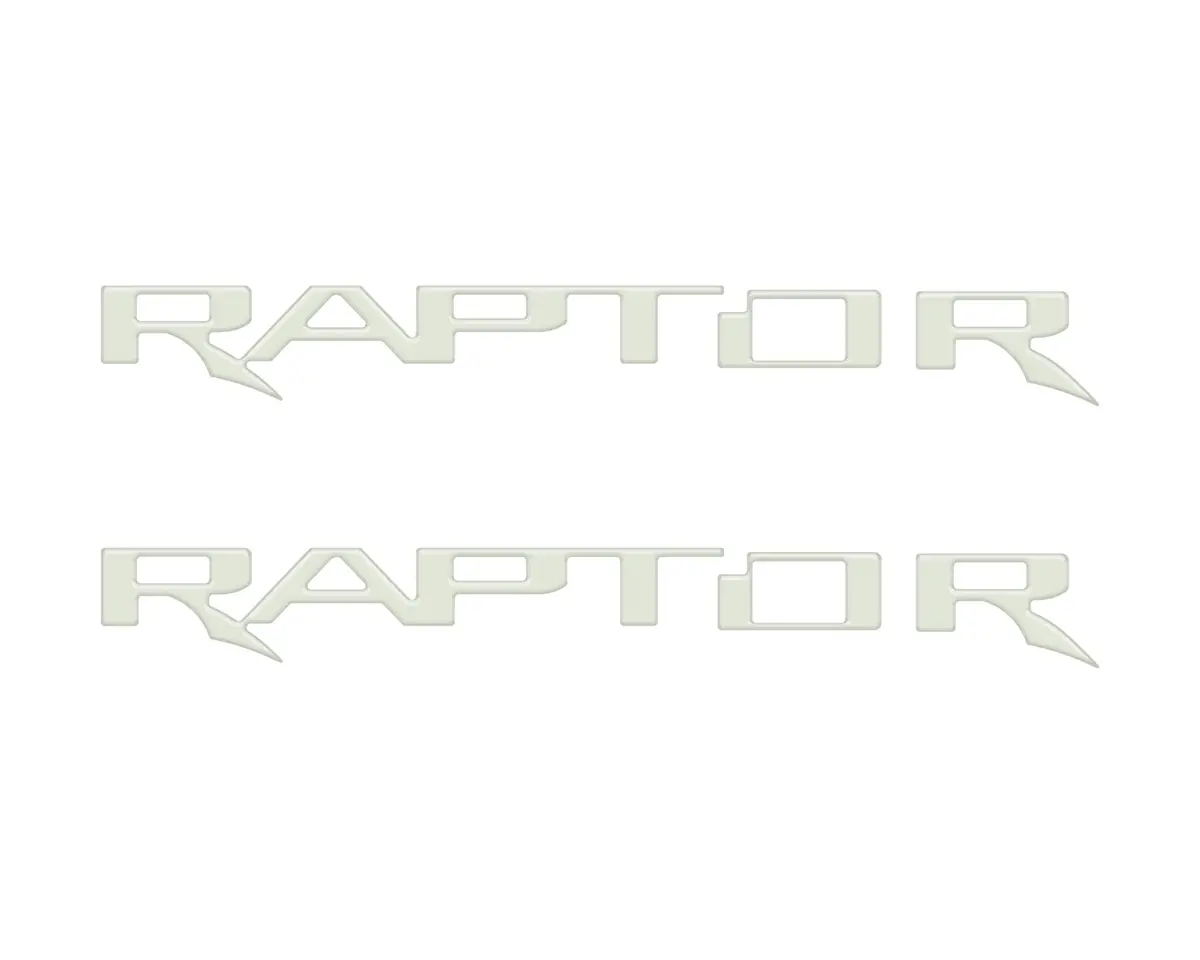 Custom-fit Raptor-logo emblem inserts designed specifically for 2022 to 2026 Ford Bronco Raptor - Image 32