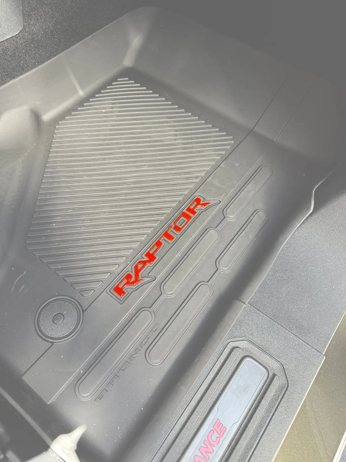 Raptor Floor Mat Emblem Inserts Fits 2022-2026 Ford Bronco & 2024-2026 Ranger Raptor 1