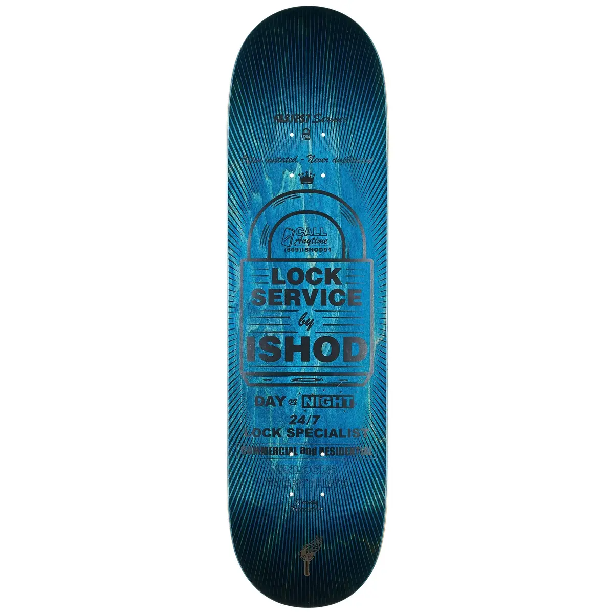 Ishod Wair 'On Lock' 8.38" Skateboard Deck