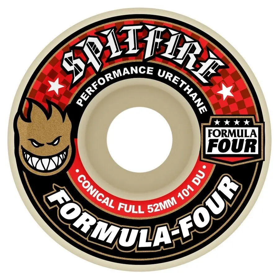 Spitfire Formula Four 101D Conical Full 53mm Skateboard Wheels