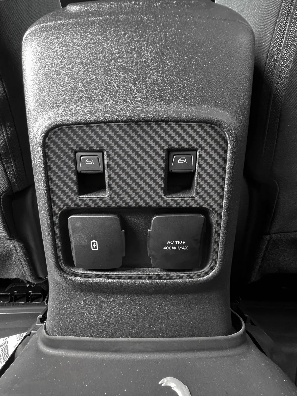 Premium Rear Center Console Accent Overlays for 2021–2026 Ford Bronco - Image 4