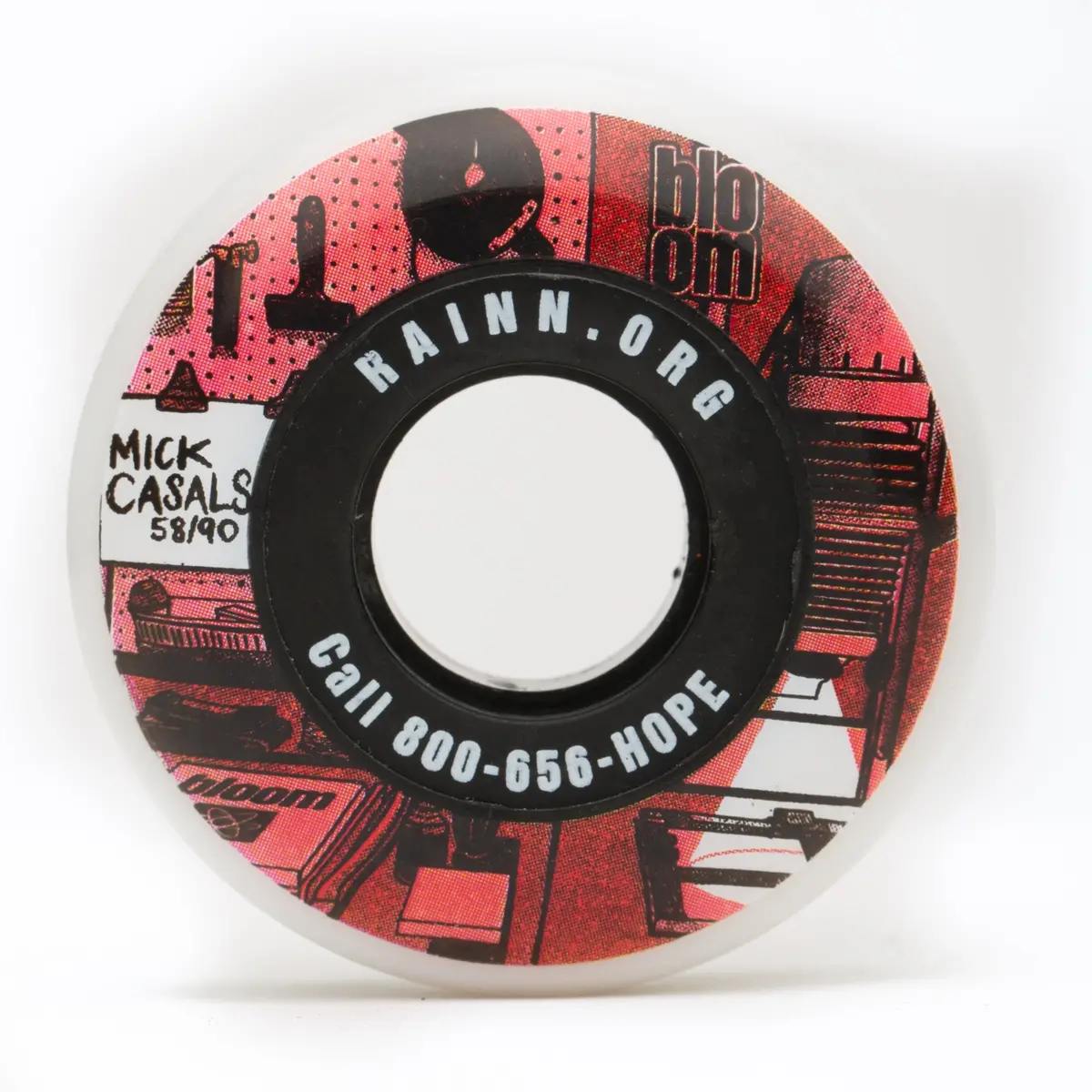 Bloom Urethane: Mick Casals Pro Model Wheel 58Mm/90A - Sale 1