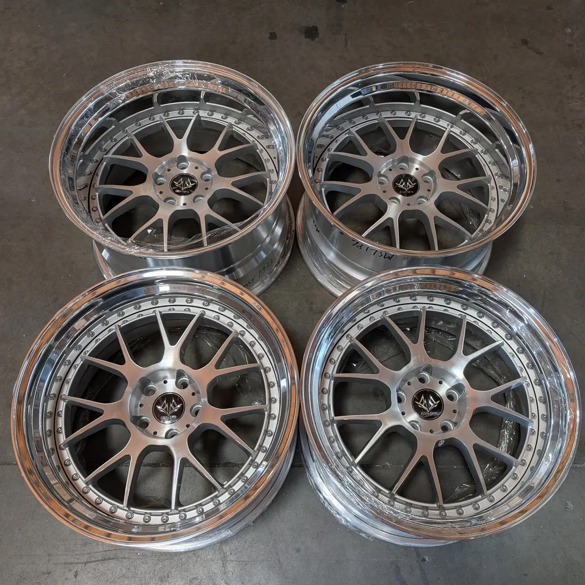 19" GMR Vertess Alloy Wheels – 19x9.5" with +14mm Offset, 19x10.5" with +18mm Offset, 5x114.3 Bolt Pattern