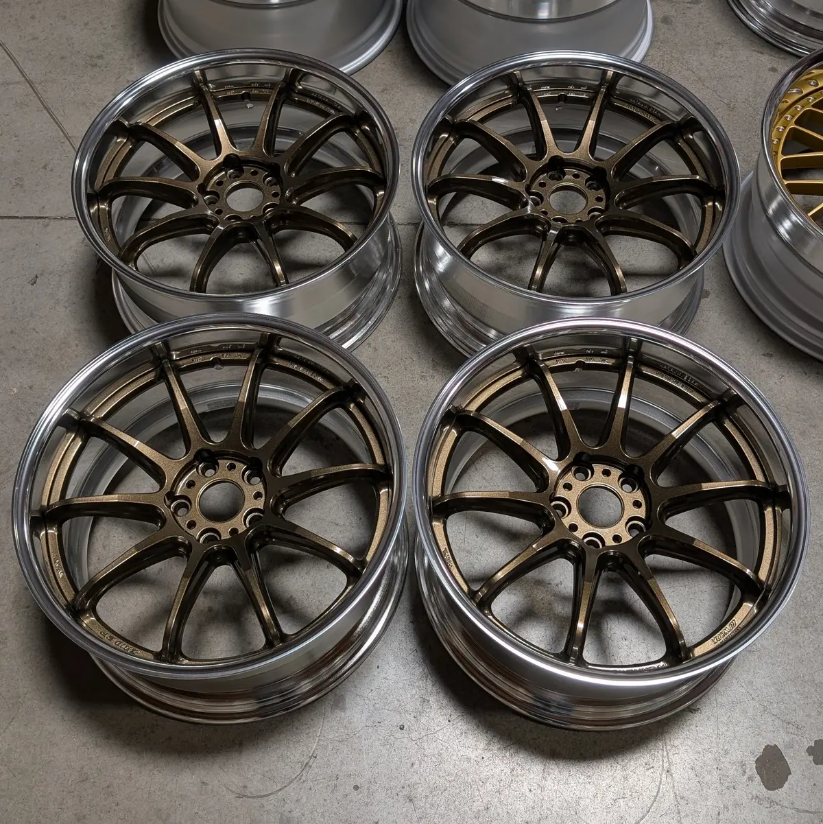 Work Emotion ZR10 19" Two-Piece Forged Wheel – 5x114.3mm PCD