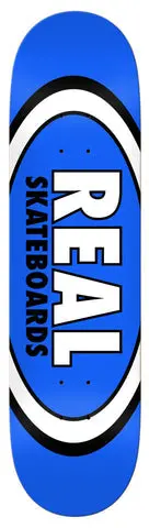 Real Classic Oval 8.5" Blue Skate Deck