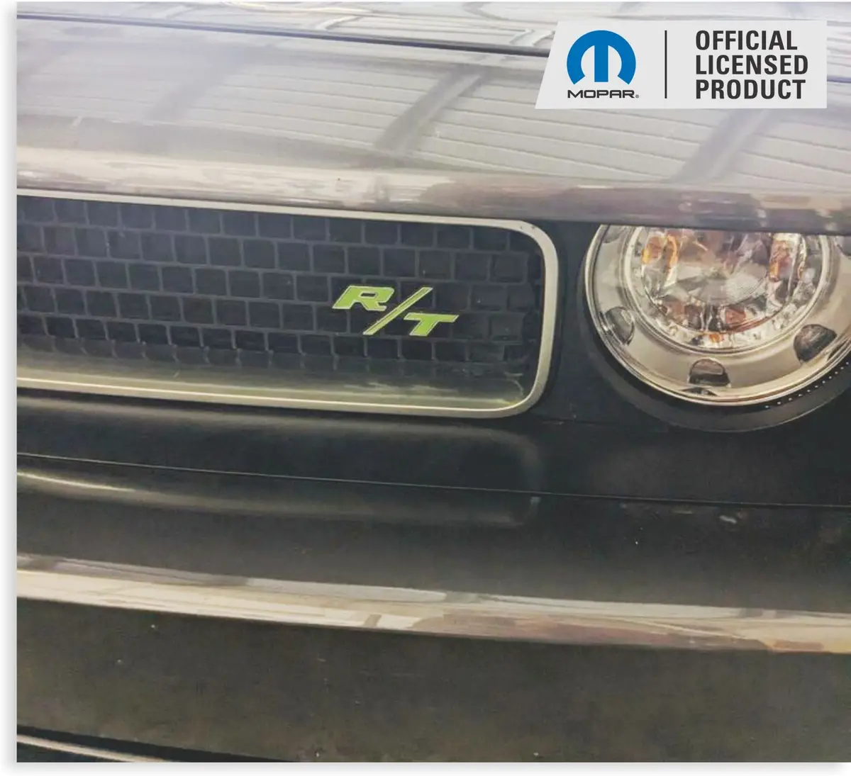 R/T Grille Emblem Inlay Decal - 2009-2014 Challenger R/T 1