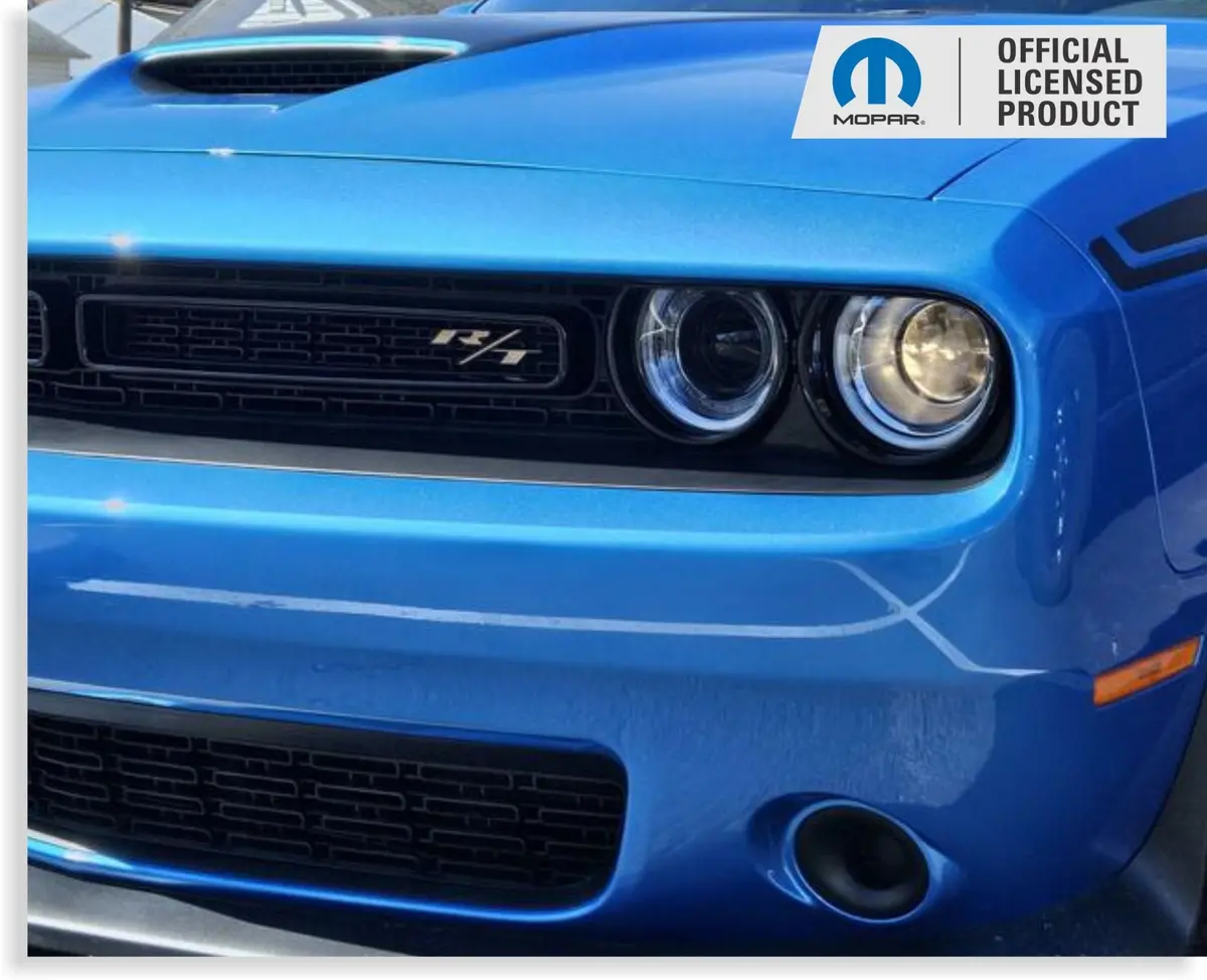 R/T Grille Emblem Inlay Decal - 2015-2023 Challenger R/T 1
