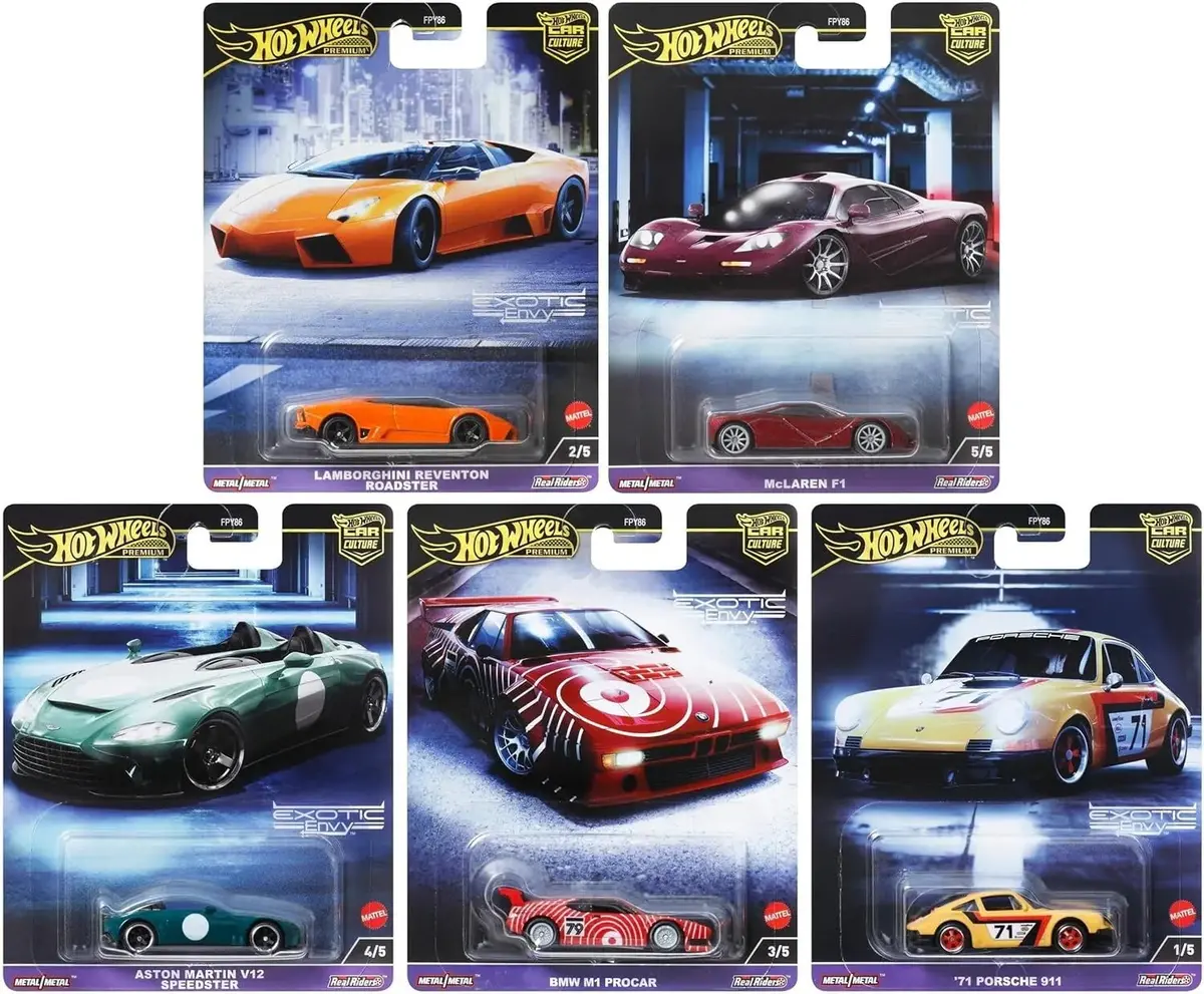 Hot Wheels 1:64 Car Culture 2024 G Case "Exotic Envy" (+Hobby Protect Case) 1
