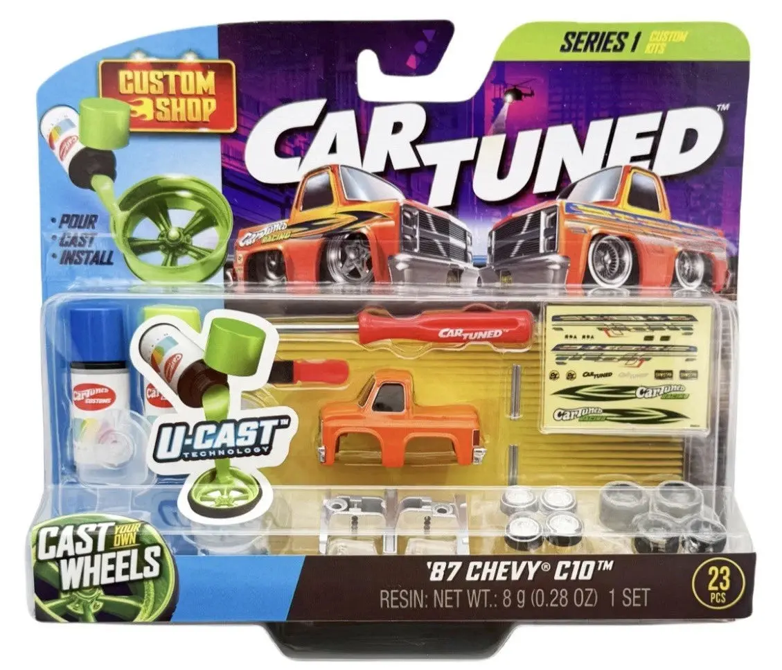 Cartuned™ Custom Model Kit – 1987 Chevy C10 1