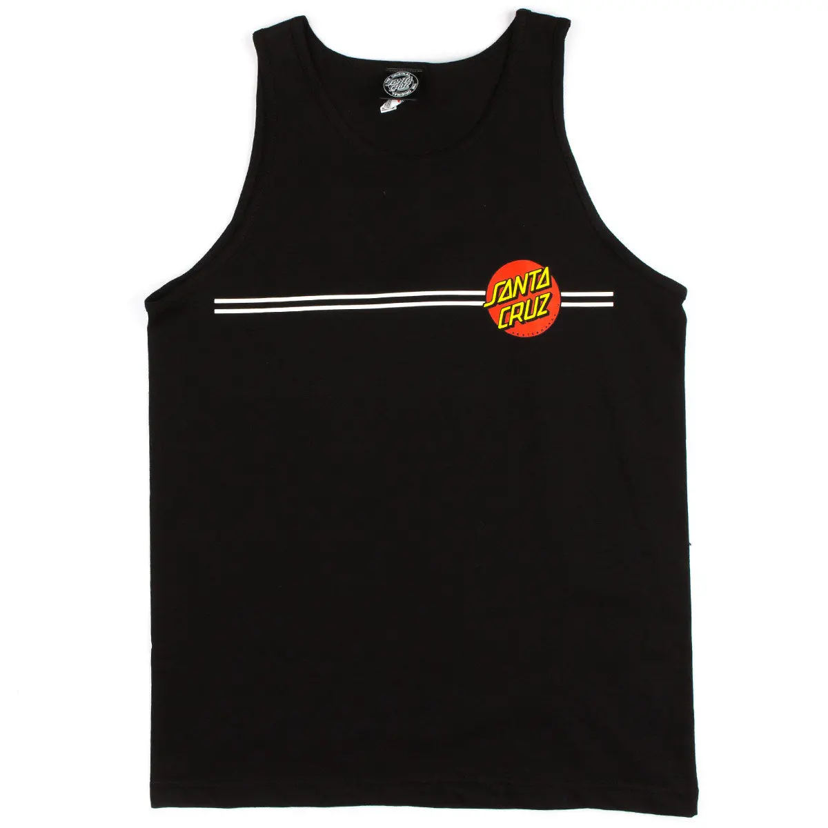 Santa Cruz Classic Dot Tank Top - Black 1