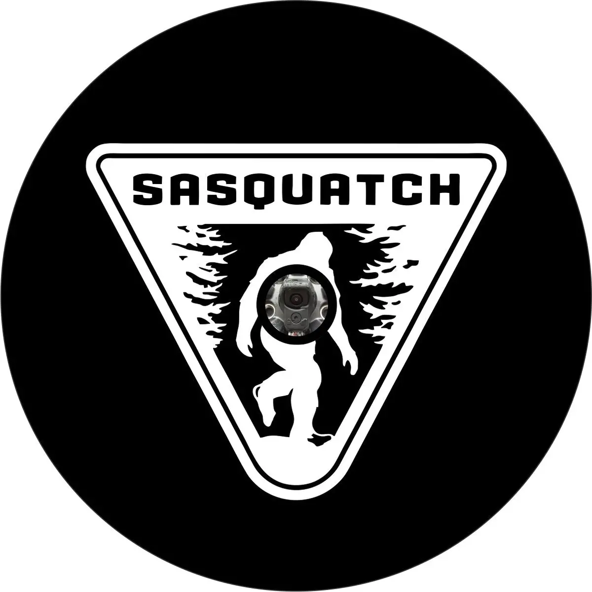 Sasquatch Sighting Spare Tire Cover For Bronco, Jeep, Rv, Camper, & More 3
