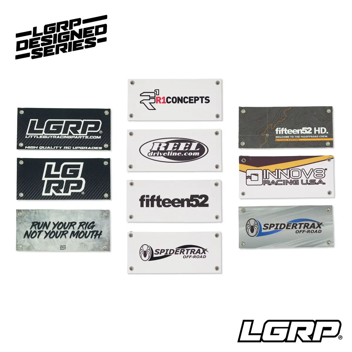 Lgrp® Scale Garage Banner 1