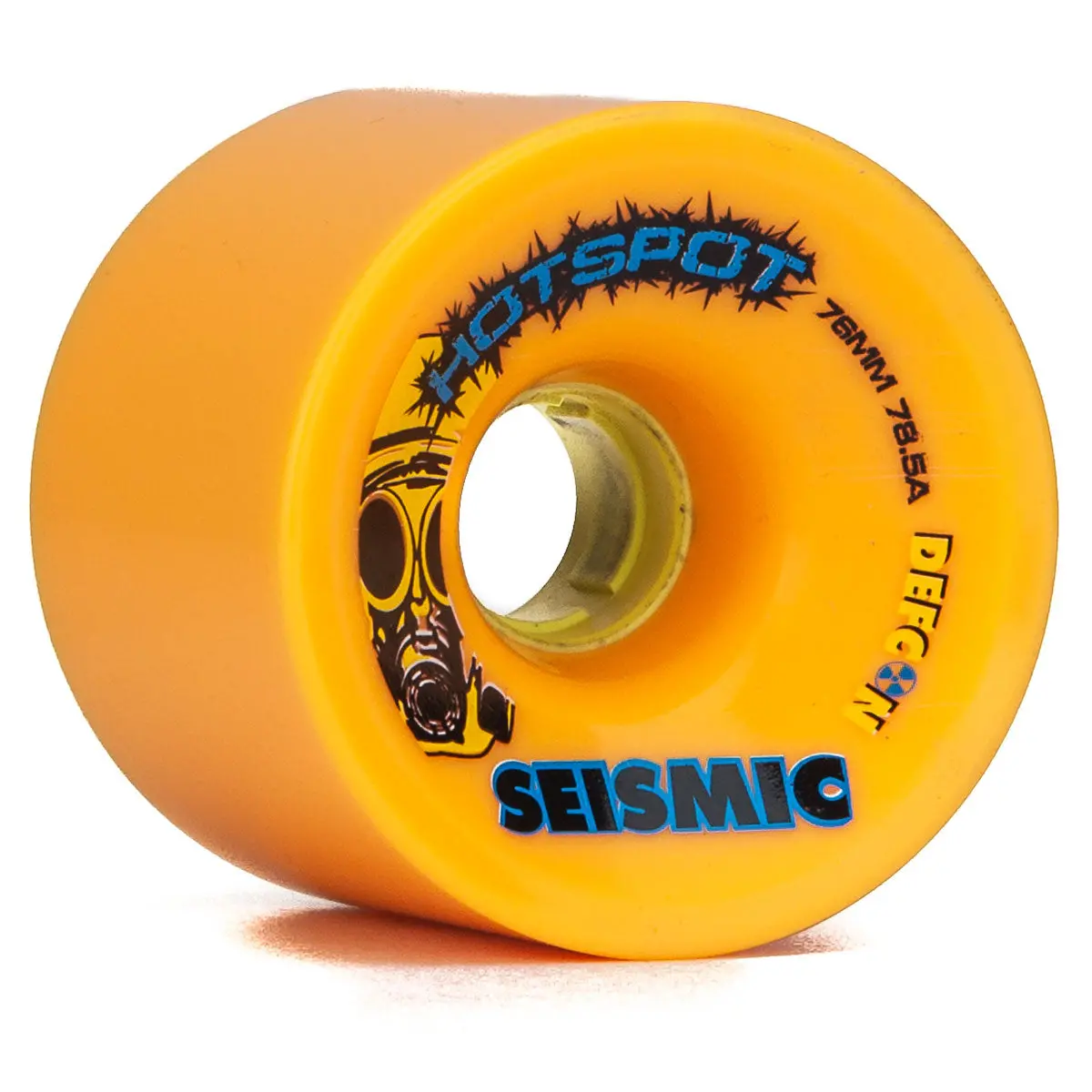 Seismic Hot Spot 78.5A Longboard Wheels - Mango - 76Mm 1