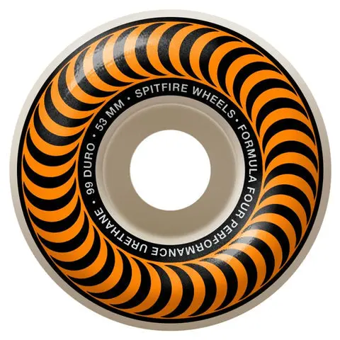Spitfire Formula Four 99A Classic Skateboard Wheels – 53mm