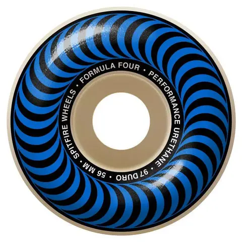 Spitfire Formula 4 Classic Skateboard Wheels – 56mm, 97A Hardness