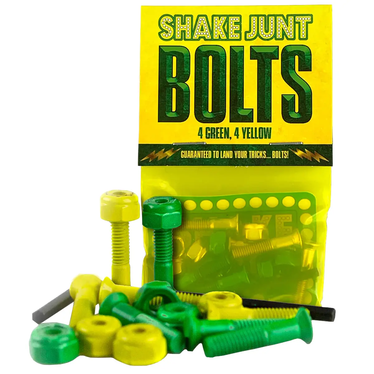 Shake Junt 1" Allen Hardware - Green/Yellow 1