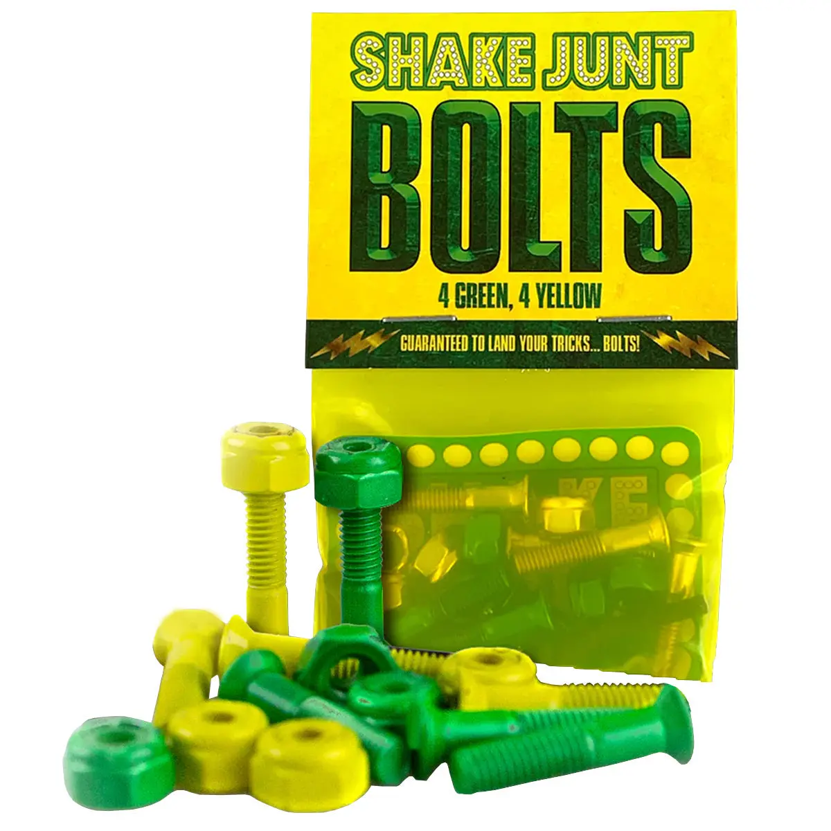 Shake Junt 7/8" Phillips Hardware - Green/Yellow 1