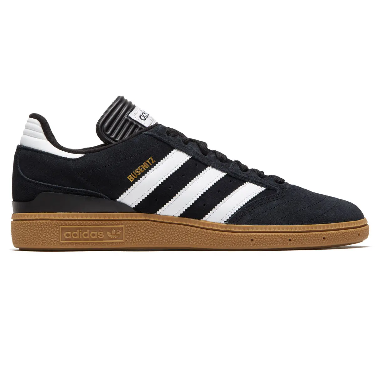 Adidas Busenitz Shoes - Black/White/Gold Metallic 1