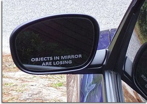 Side View Mirror Decals - Dodge Challenger 1