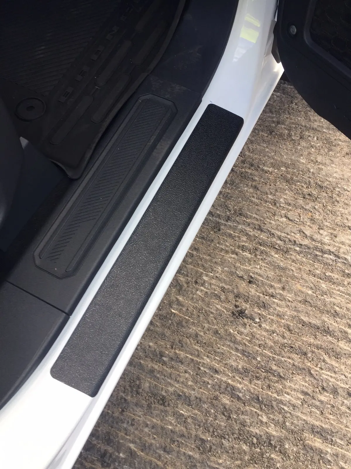 Sill Plate Protection Stone Guard Adhesive Decals For 2021-2024 Full Size Ford Bronco (X4) 1
