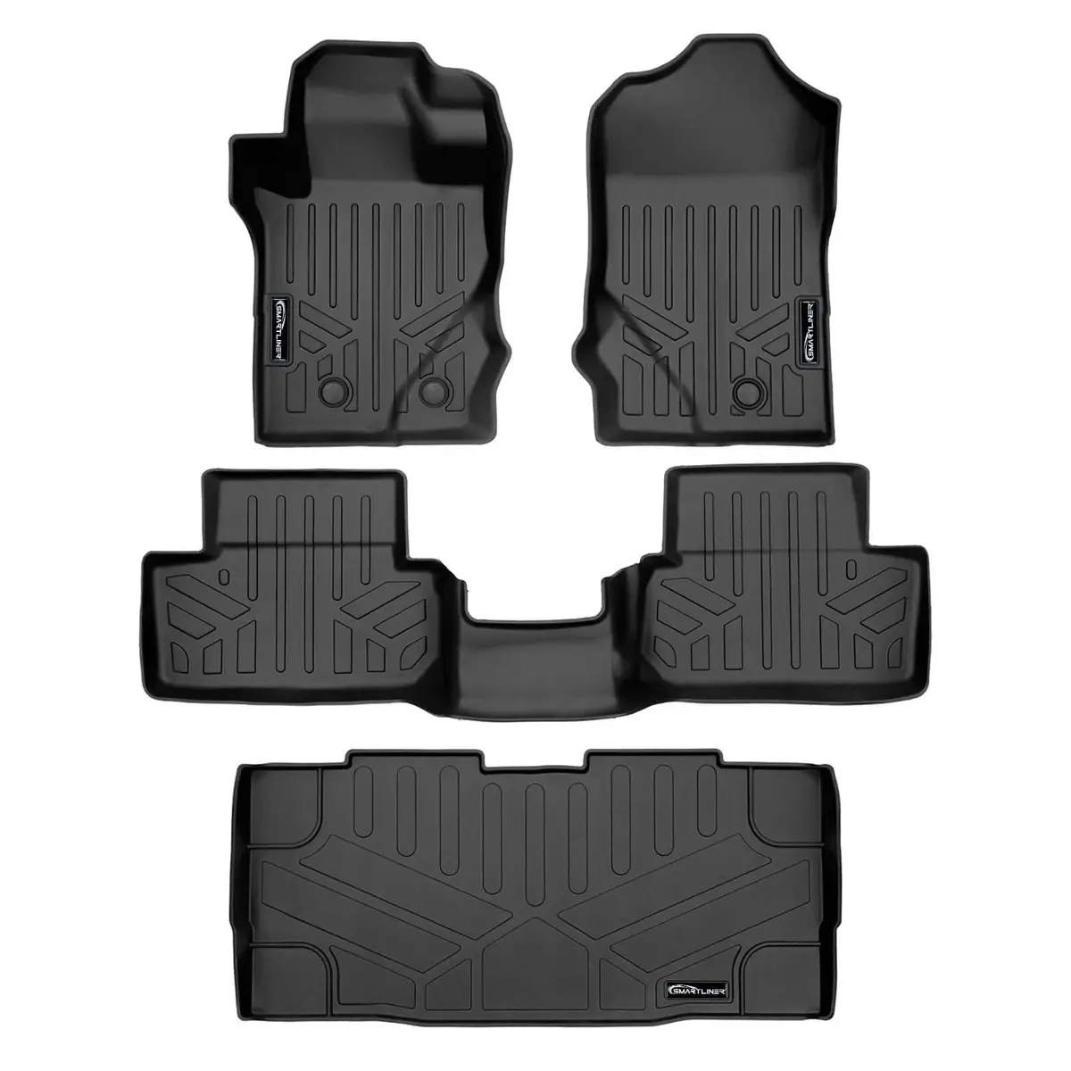 Smartliner Custom Fit Floor Liners For 2021-2026 Ford Bronco (2-Door) 1