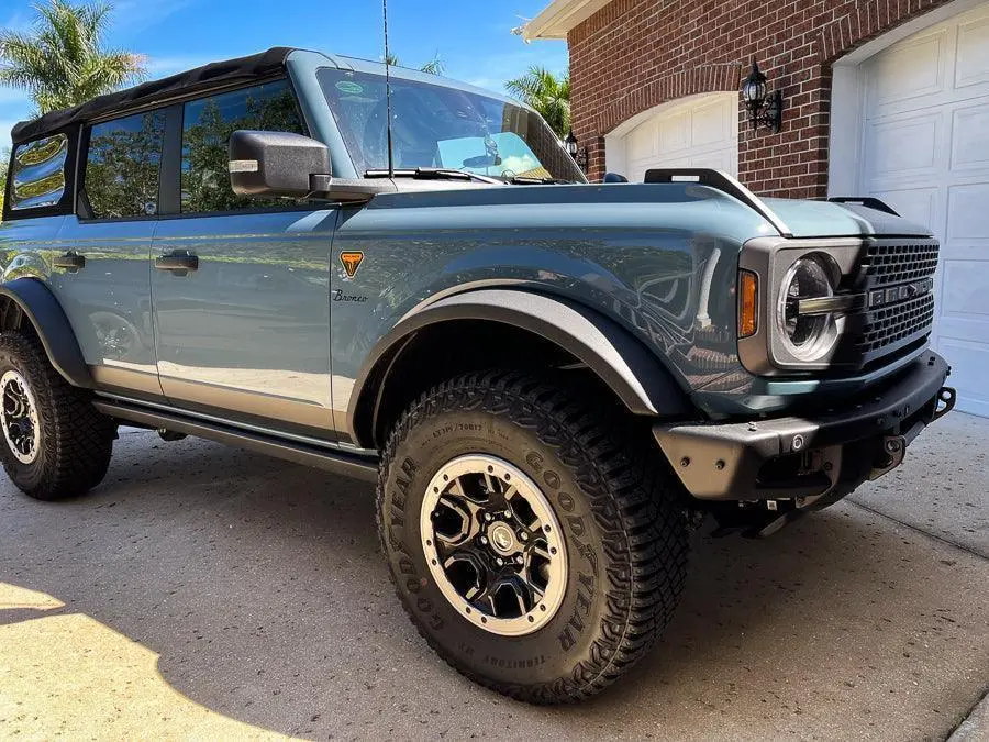 Smoked Sidemarker Overlays (Front And Rear) - 2021+ Bronco (W/ Led Taillights) 3