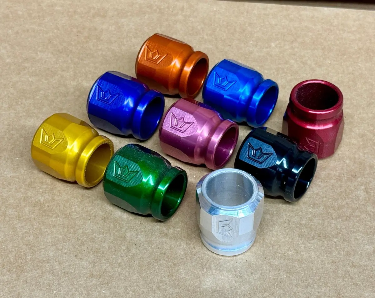 Speedlogix Billet 1/2" Hose End Cover 1