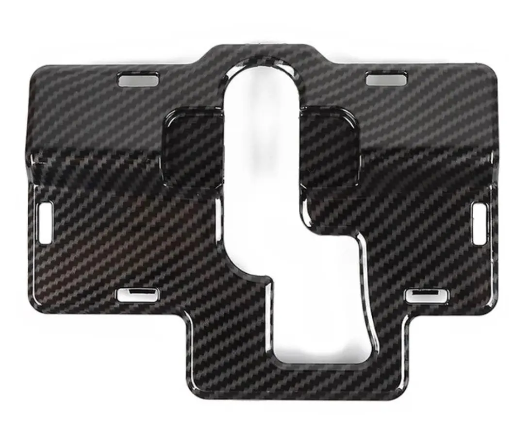 Speedlogix Carbon Fiber Print Hood Latch Cover 2011-2023 Charger 1