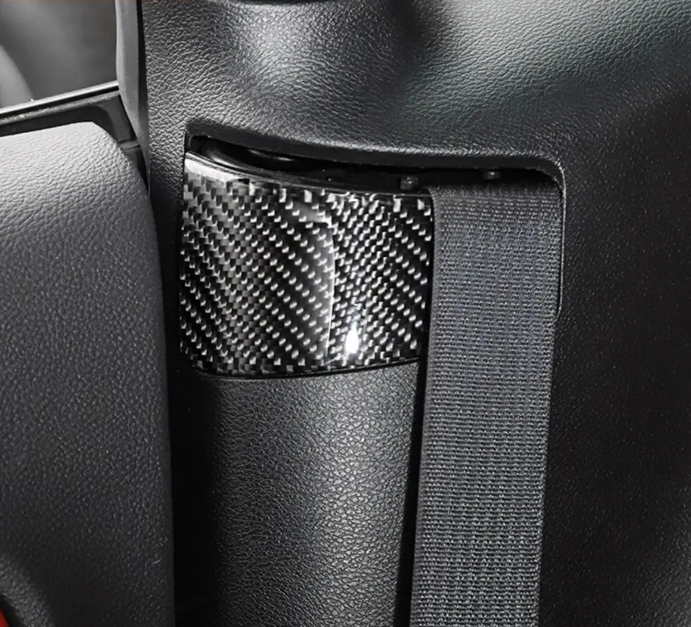 Speedlogix Carbon Print Seat Belt Guides 2015-2023 Challenger 1