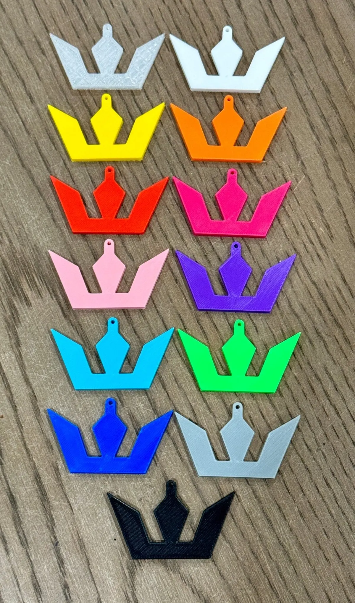 Speedlogix Crown Logo Key Chain (20+ Colors) 1