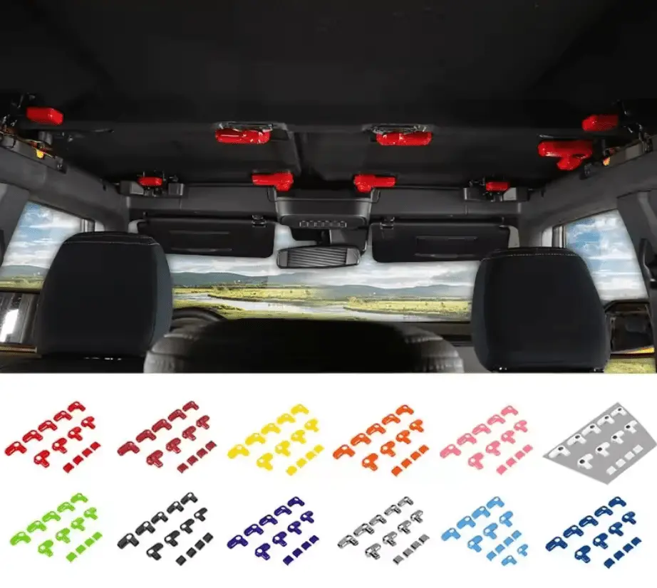 Speedlogix Hard Top Latch Covers 2021-2025 Bronco 1