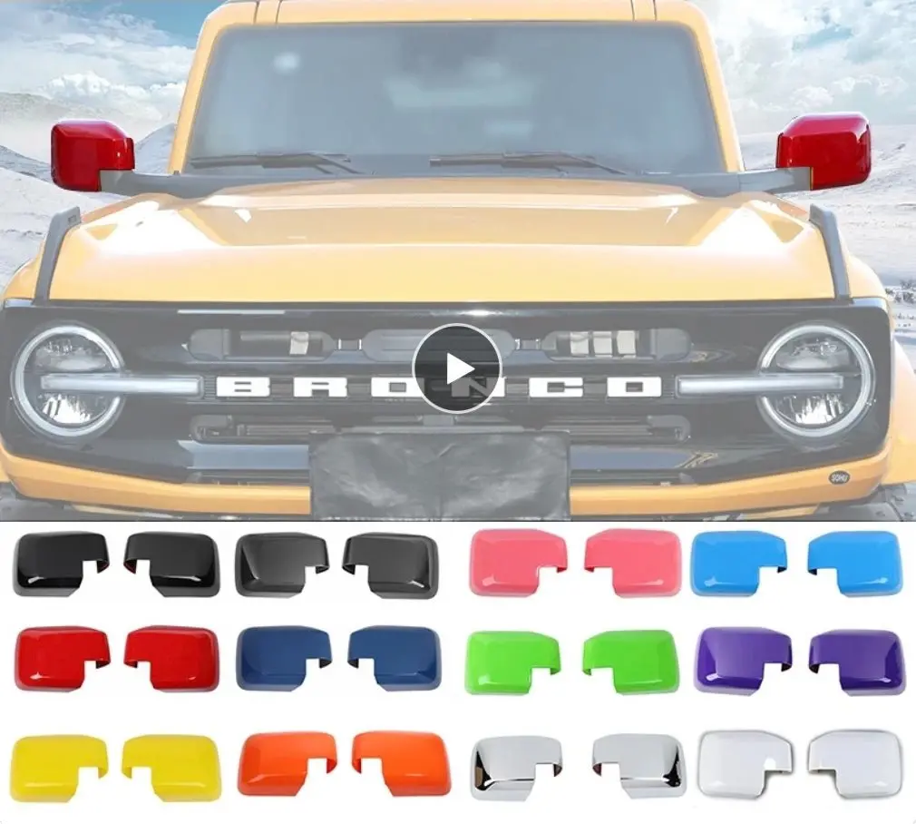 Speedlogix Mirror Covers 2021-2025 Bronco 1