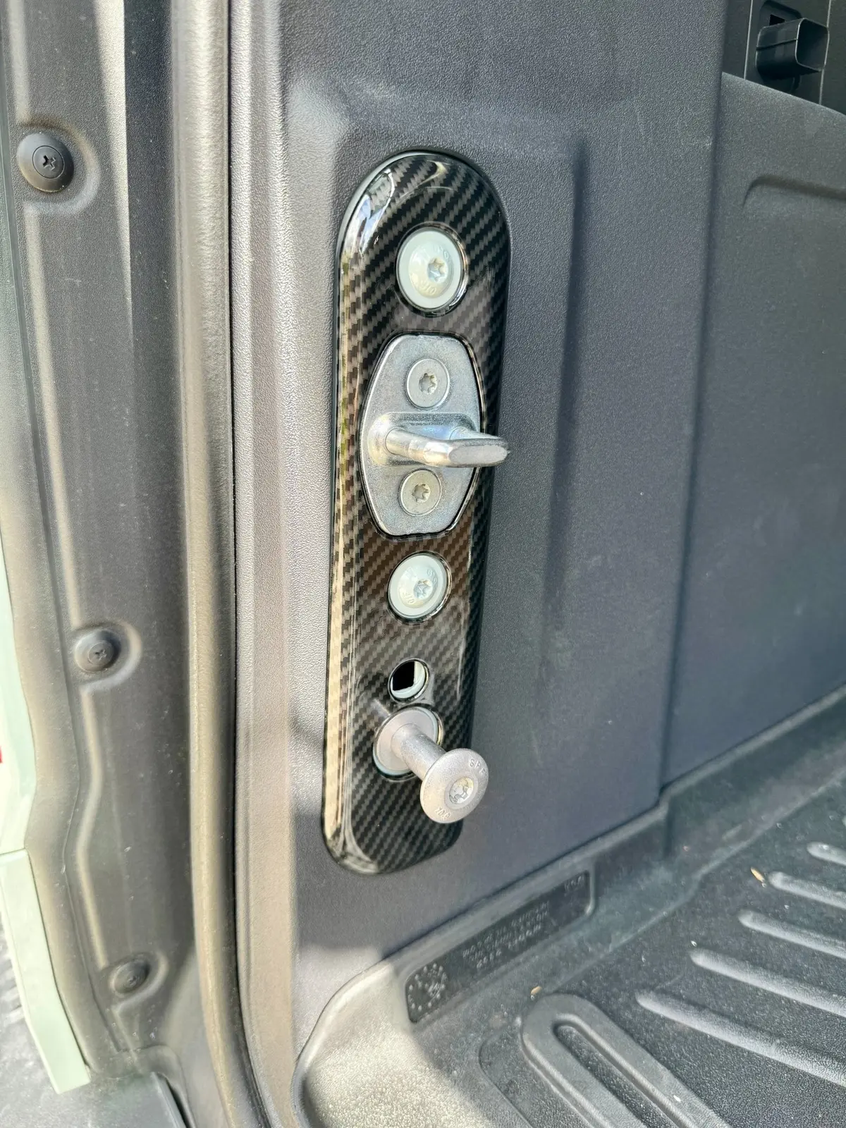 Speedlogix Tailgate Latch Trim 2021-2024 Bronco 1