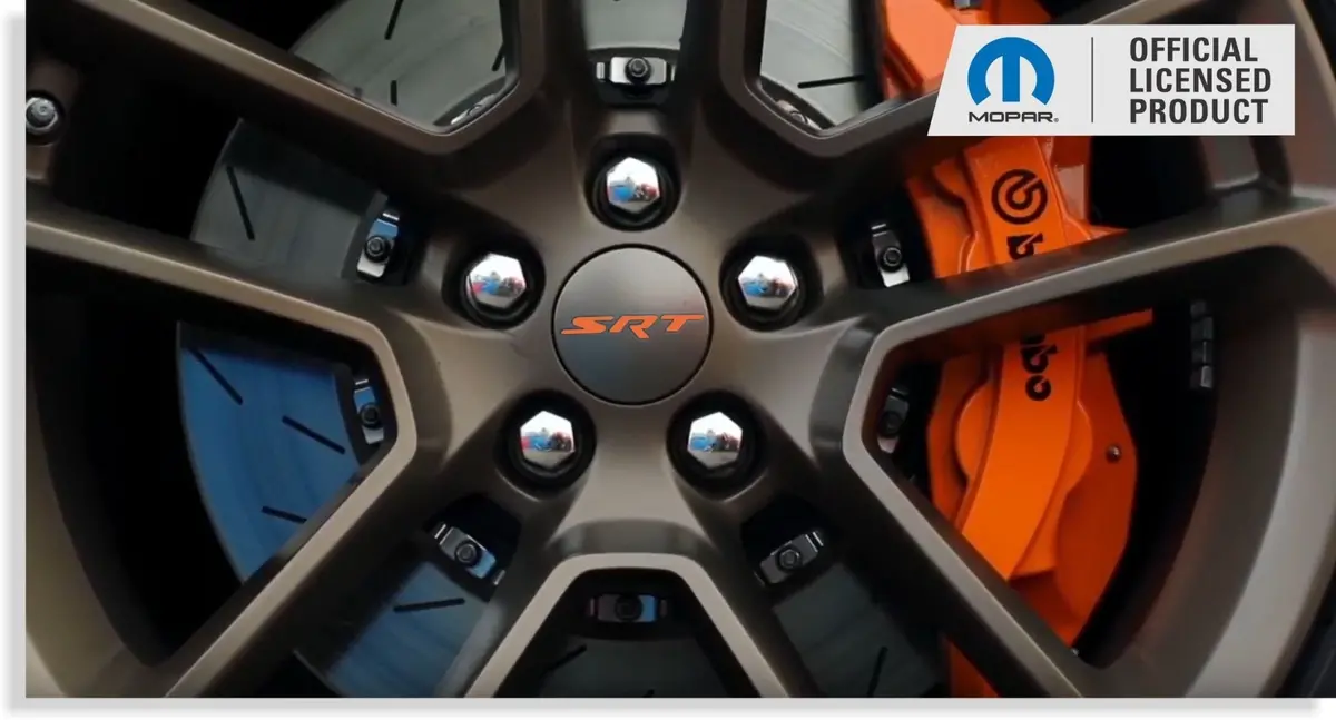 Srt Center Cap Overlay Decals For Challenger Srt 1