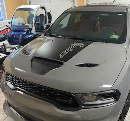Srt Hellcat Hood Decal For 2021-2024 Dodge Durango Srt 1