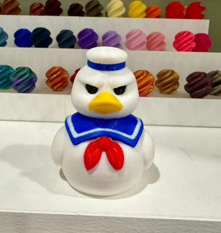 Stay Puft Marshmallow Duck 1