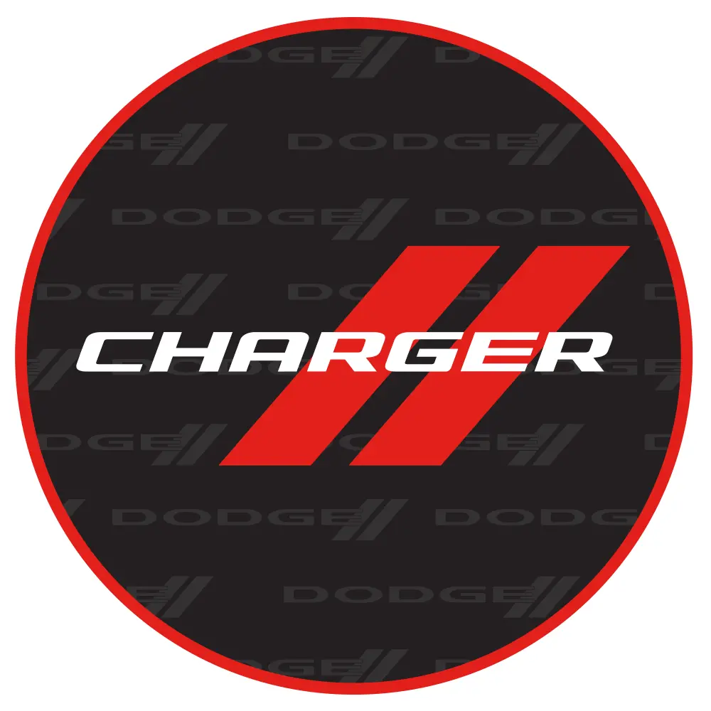Sticker - Dodge Charger - Round 1