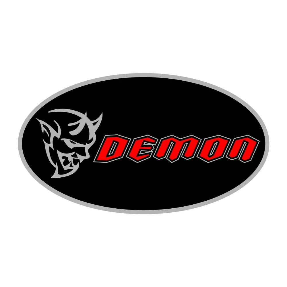Sticker - Dodge Demon Oval 1