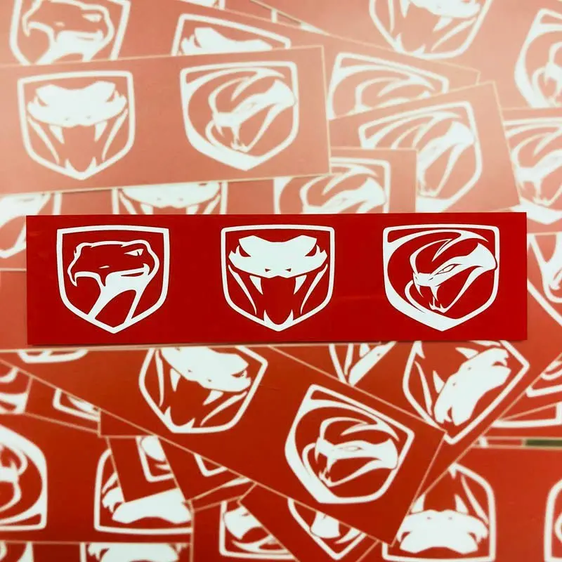 Sticker - Dodge Viper Badge Trio 1