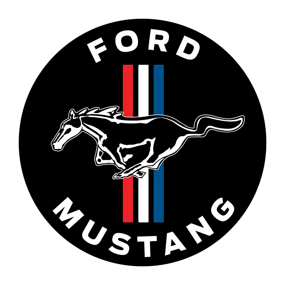Sticker - Ford Mustang - Round 1