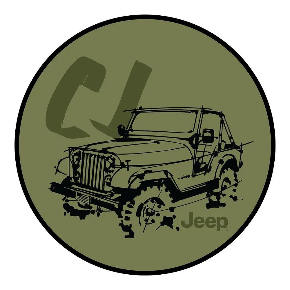 Sticker - Jeep® Cj - Round 1