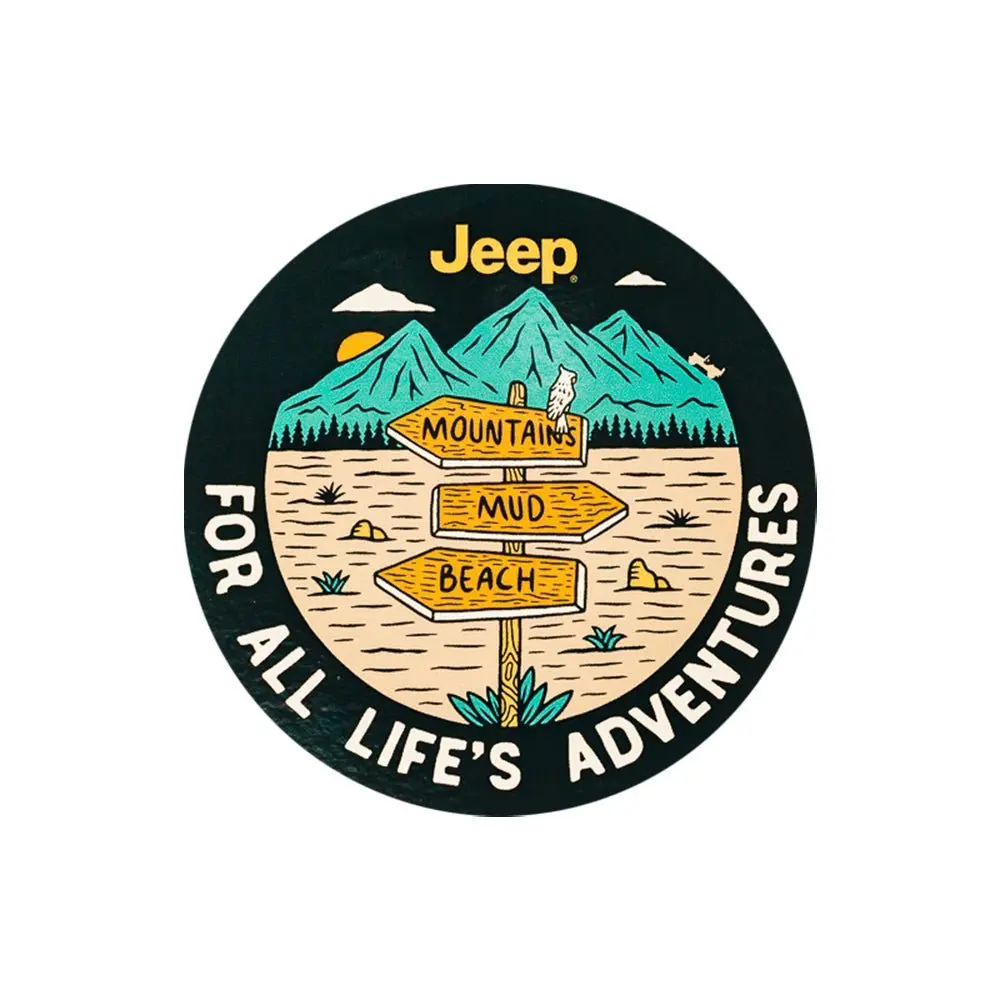 Sticker - Jeep® For All Lifes Adventures 1