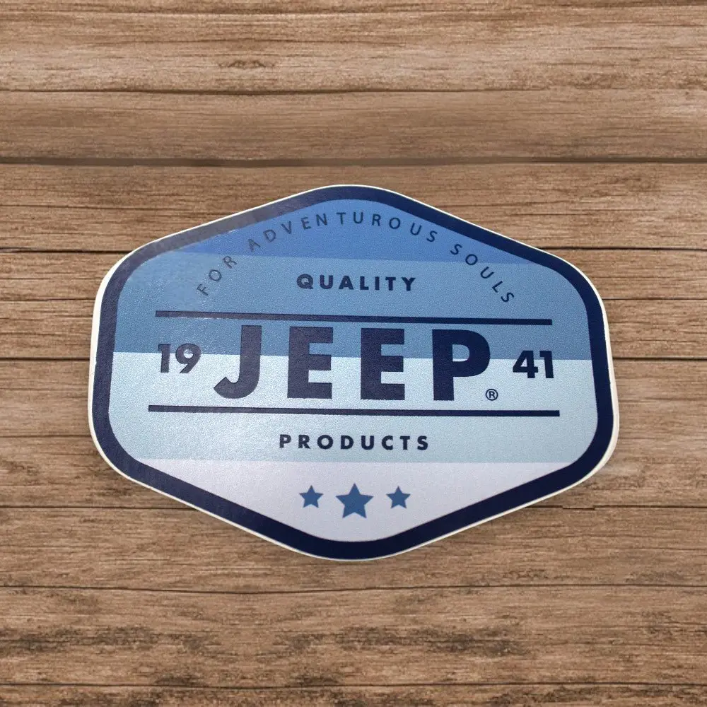 Sticker - Jeep® Quality  Products Hex 1