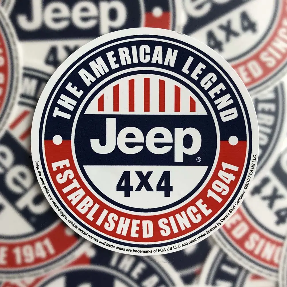 Sticker - Jeep® The American Legend 1