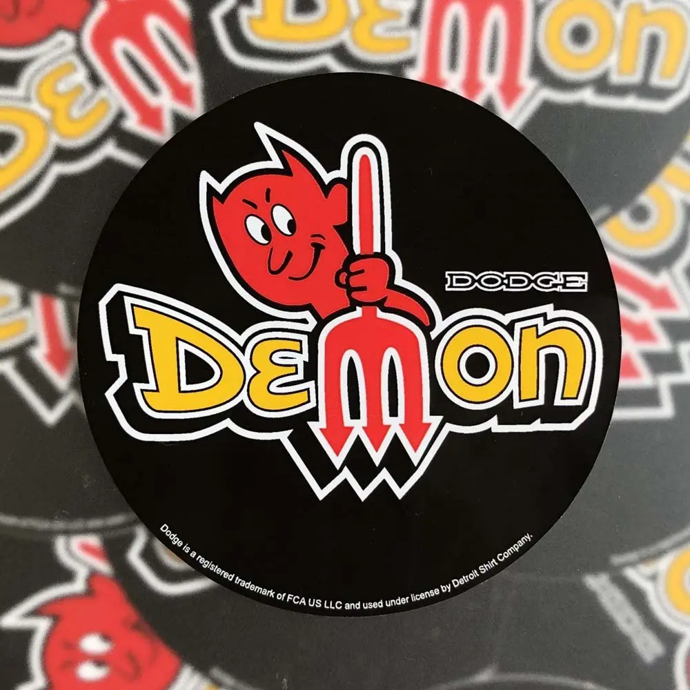 Sticker - Vintage Dodge Demon 1